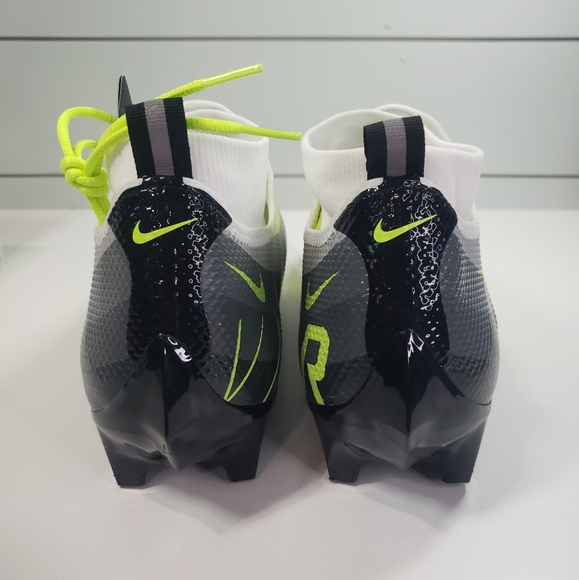 Nike Vapor Edge Pro 360 Black Dark Smoke Grey DQ3670-071 Neon Football cleats 13 - Picture 6 of 9